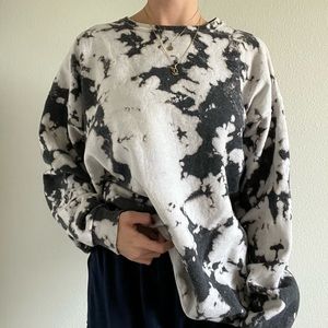 Urban Outfitters Neutral Dye Crew Neck Sweatshirt
